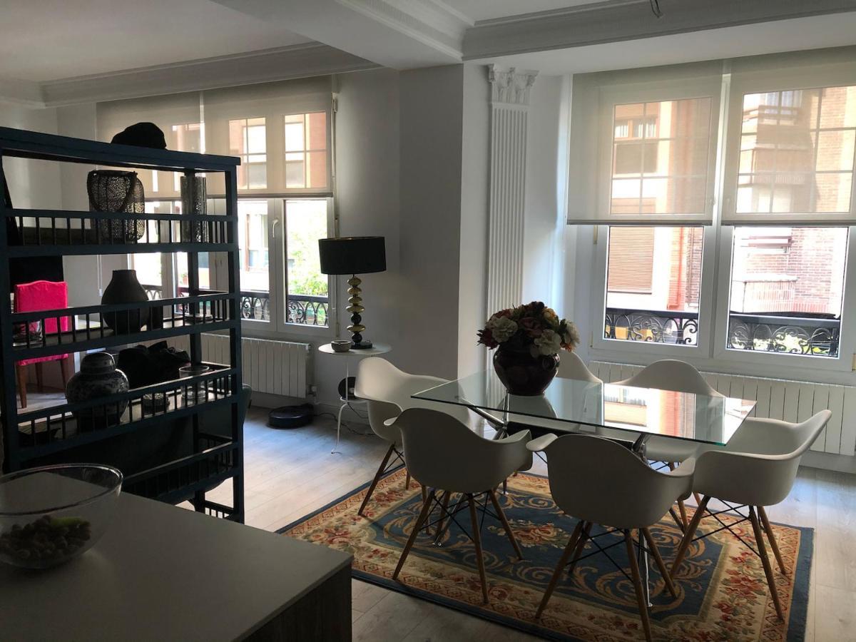 110 M2 Central Apartment In Abando Close To Guggenheim With Parking Bilbao Luaran gambar