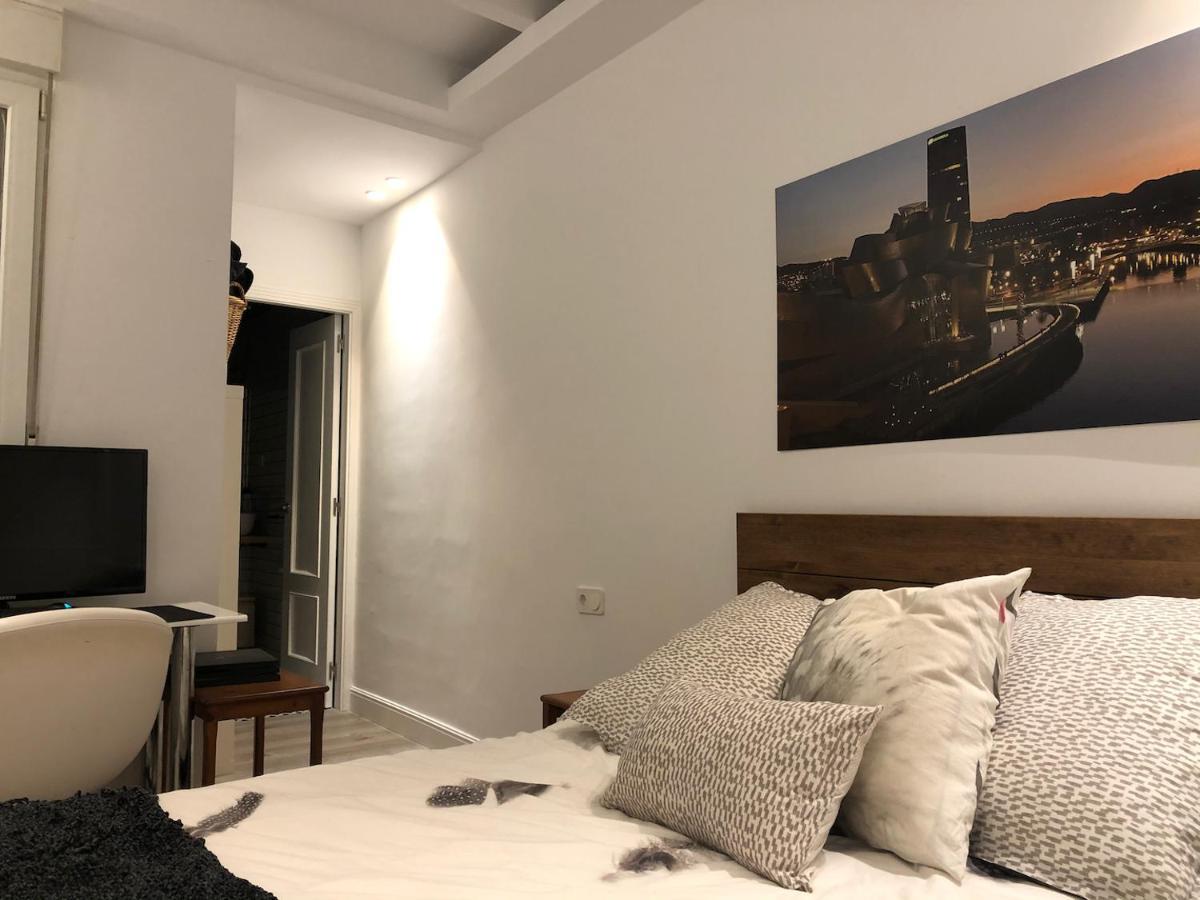 110 M2 Central Apartment In Abando Close To Guggenheim With Parking Bilbao Luaran gambar
