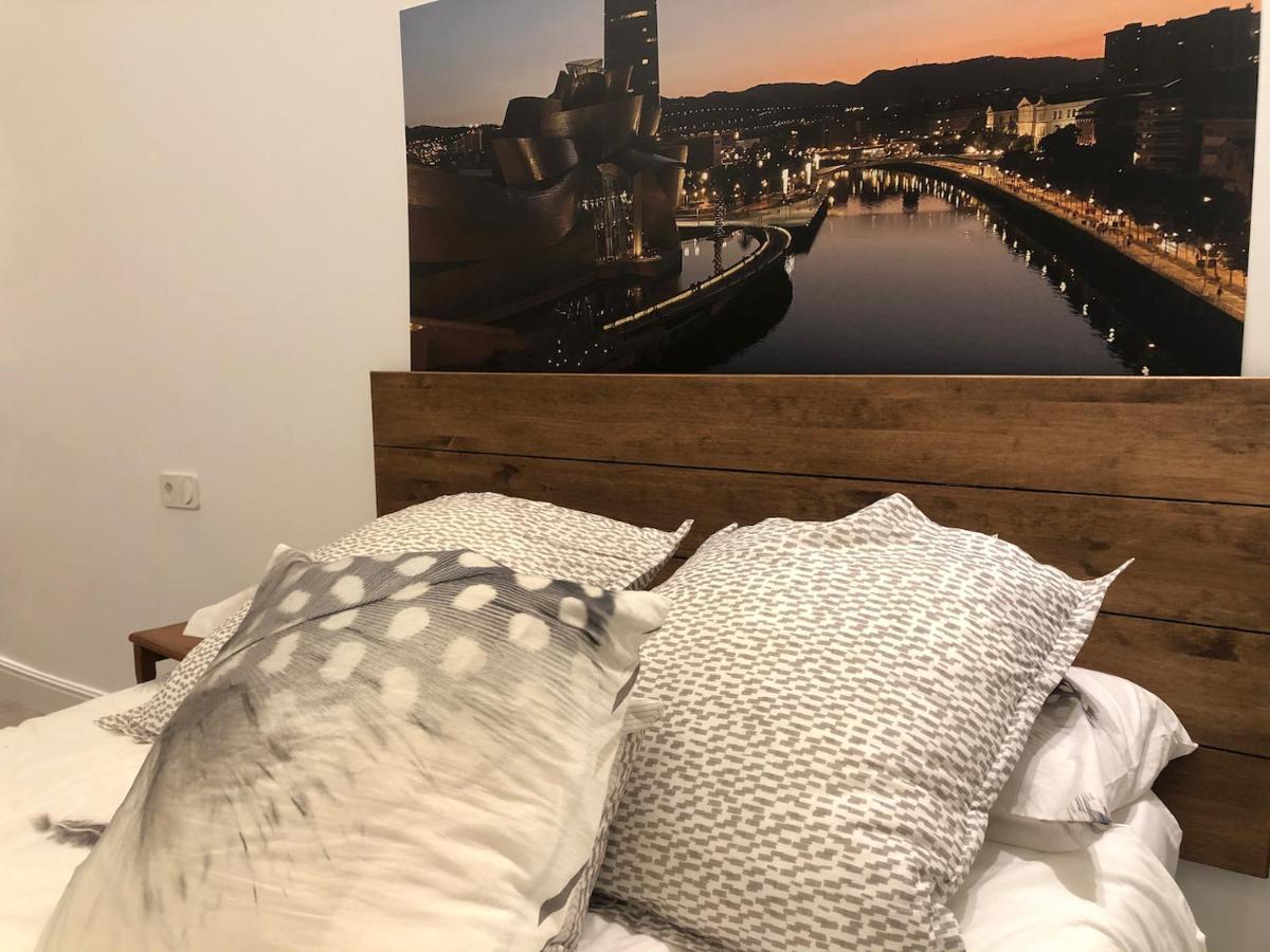 110 M2 Central Apartment In Abando Close To Guggenheim With Parking Bilbao Luaran gambar