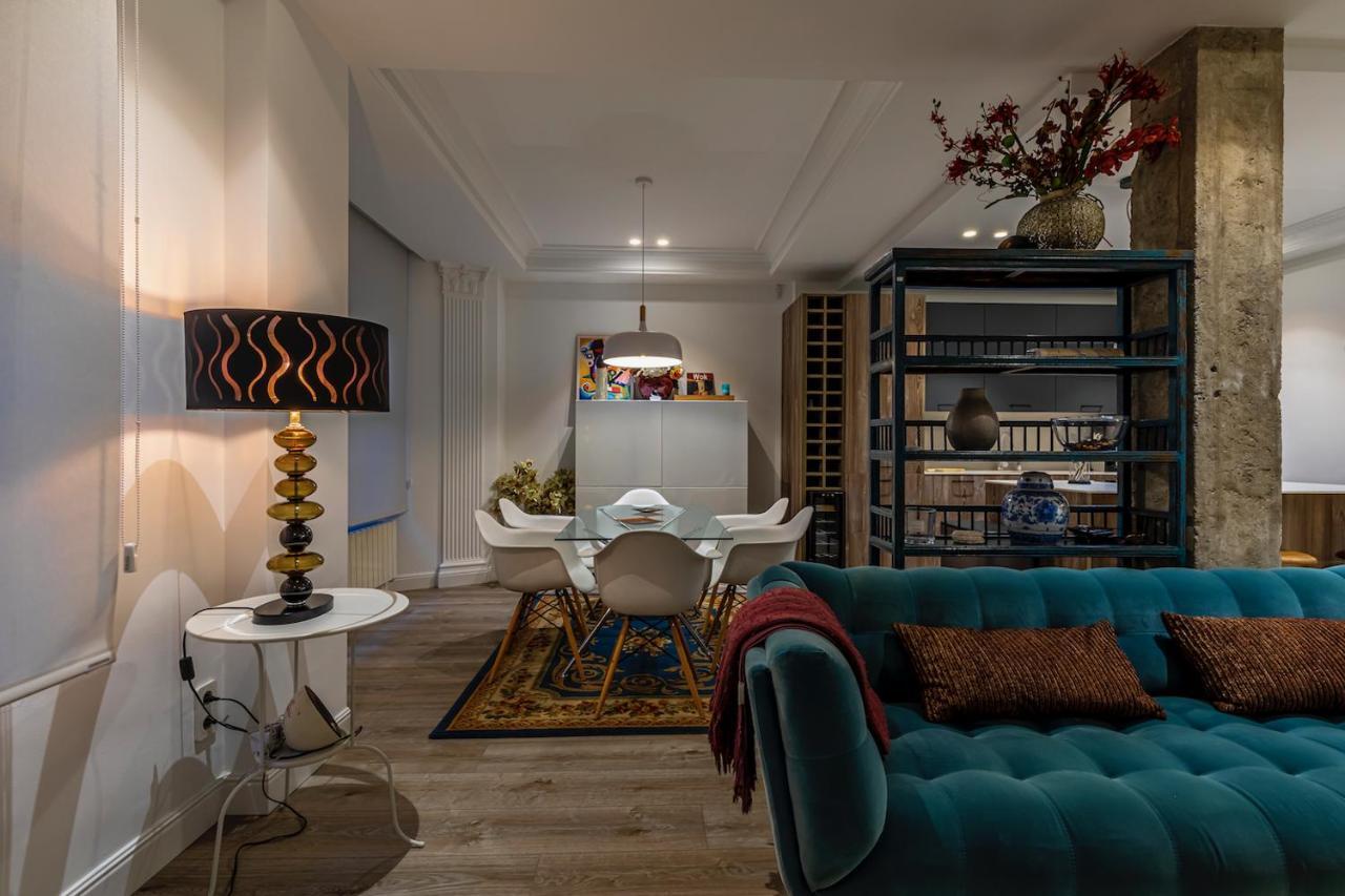 110 M2 Central Apartment In Abando Close To Guggenheim With Parking Bilbao Luaran gambar