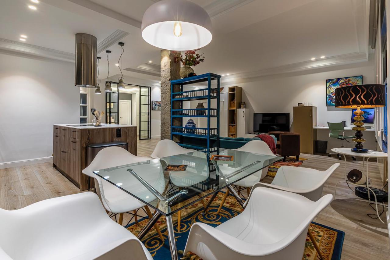 110 M2 Central Apartment In Abando Close To Guggenheim With Parking Bilbao Luaran gambar