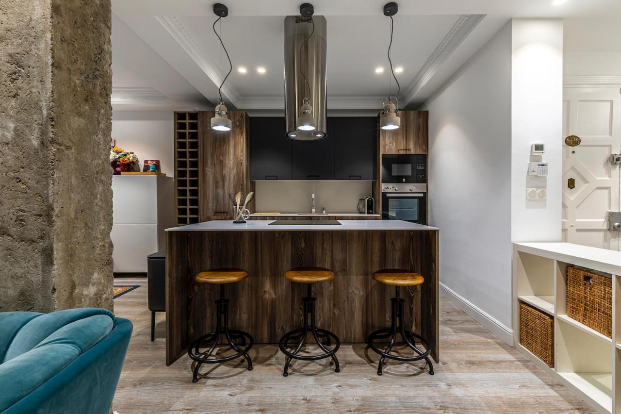 110 M2 Central Apartment In Abando Close To Guggenheim With Parking Bilbao Luaran gambar