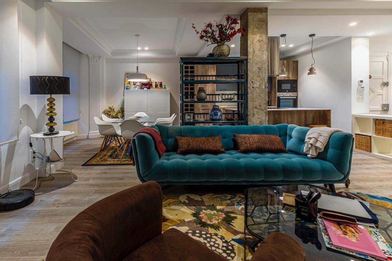 110 M2 Central Apartment In Abando Close To Guggenheim With Parking Bilbao Luaran gambar