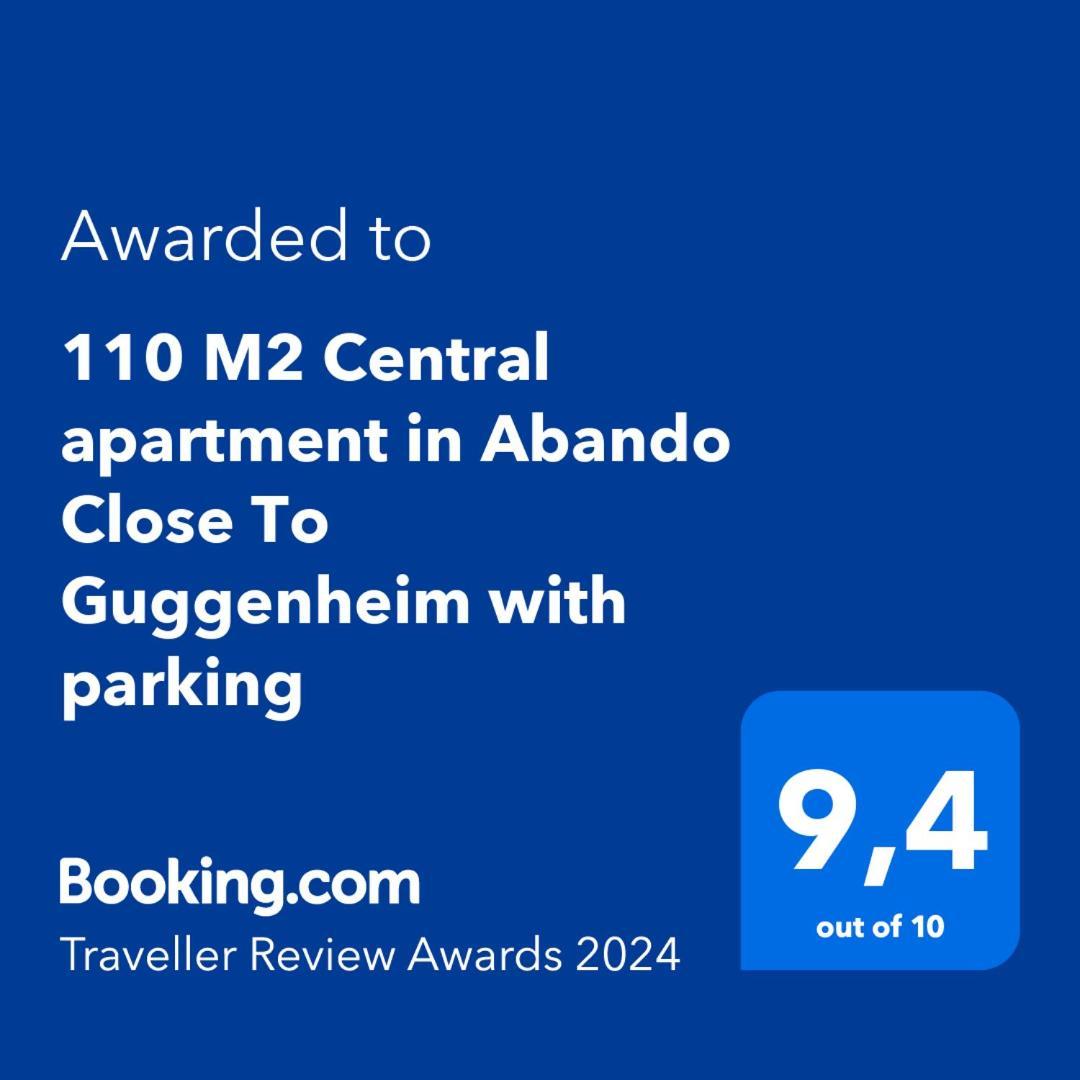 110 M2 Central Apartment In Abando Close To Guggenheim With Parking Bilbao Luaran gambar